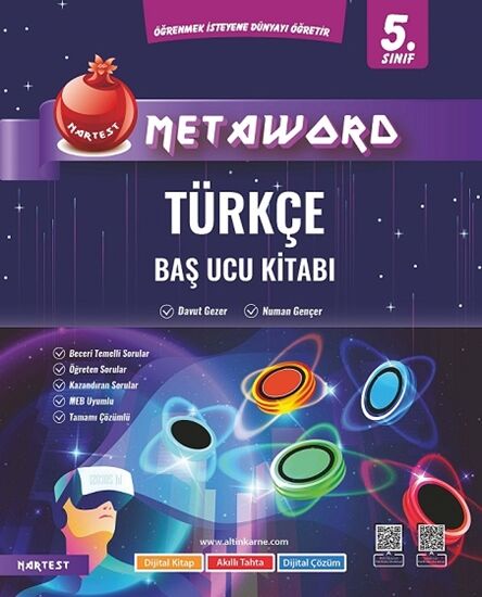 Nartest 5. Sınıf Türkçe Metaword Baş Ucu Kitabı Nartest Yayınları