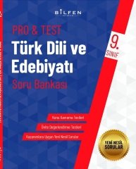 Bilfen 9. Sınıf Türk Dili ve Edebiyatı ProTest Soru Bankası Bilfen Yayıncılık