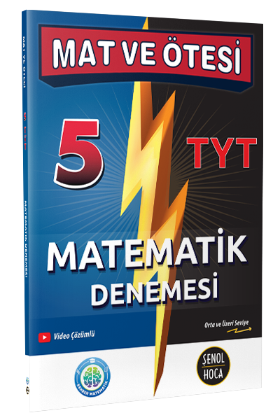 Şenol Hoca YKS TYT Matematik Mat ve Ötesi 5 Deneme Şenol Hoca Yayınları
