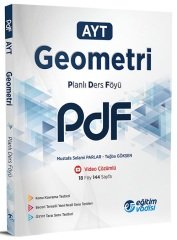 Eğitim Vadisi YKS AYT Geometri PDF Planlı Ders Föyü Video Çözümlü Eğitim Vadisi Yayınları