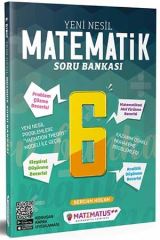 Matematus 6. Sınıf Matematik Yeni Nesil Soru Bankası Matematus Yayınları