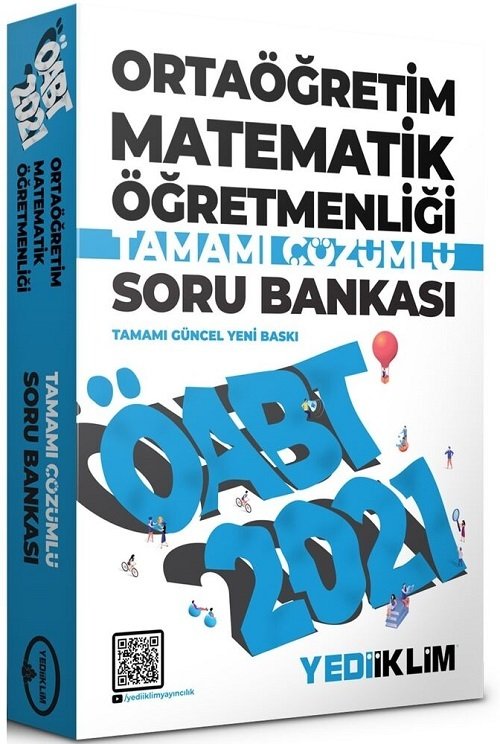 SÜPER FİYAT Yediiklim 2021 ÖABT Lise Ortaöğretim Matematik Öğretmenliği Soru Bankası Çözümlü Yediiklim Yayınları