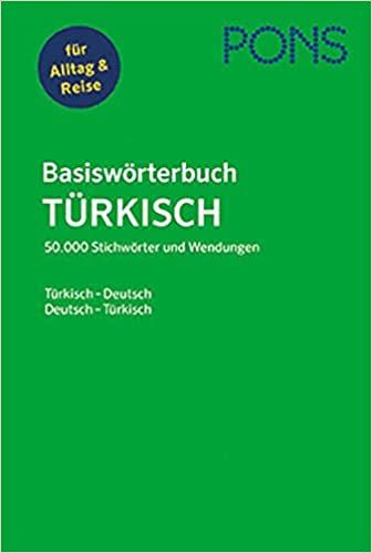 Pons Education Basiswörterbuch Türkisch Pons Education