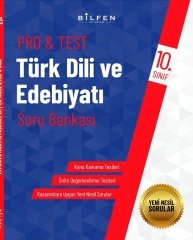 Bilfen 10. Sınıf Türk Dili ve Edebiyatı ProTest Soru Bankası Bilfen Yayıncılık