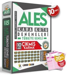 İnformal ALES Kara Kutu Türkiye Geneli Karma 10 Deneme Dijital Çözümlü İnformal Yayınları
