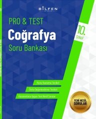 Bilfen 10. Sınıf Coğrafya ProTest Soru Bankası Bilfen Yayıncılık