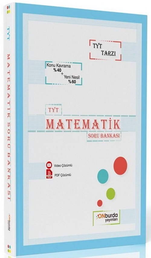 Onburda YKS TYT Matematik Soru Bankası Onburda Yayınları