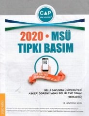 Çap Yayınları 2020 MSÜ Tıpkı Basım Çıkmış Sorular Çap Yayınları