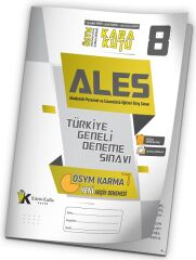İnformal ALES Kara Kutu Türkiye Geneli Deneme 8. Kitapçık Dijital Çözümlü İnformal Yayınları
