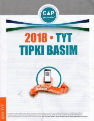 Çap Yayınları 2018 TYT Tıpkı Basım Çıkmış Sorular Çap Yayınları