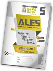İnformal ALES Kara Kutu Türkiye Geneli Deneme 5. Kitapçık Dijital Çözümlü İnformal Yayınları