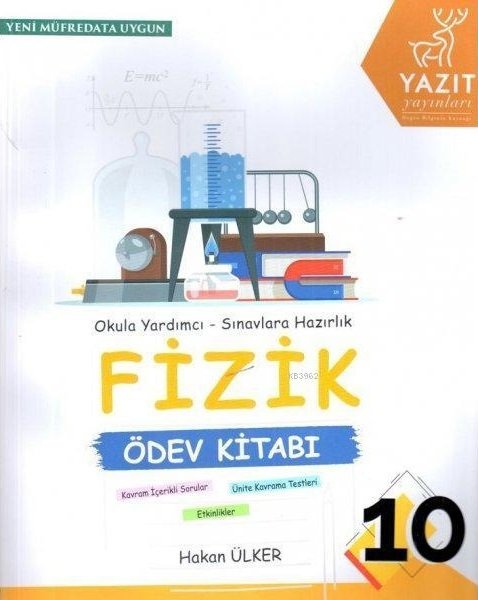 Yazıt 10. Sınıf Fizik Ödev Kitabı Yazıt Yayınları