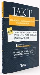 Temsil 2022 İcra Müdür ve Yardımcılığı Genel Yetenek Genel Kültür TAKİP Soru Bankası Temsil Yayınları