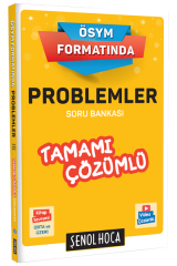 Şenol Hoca Problem Çözücü Problemler Soru Bankası Çözümlü Şenol Hoca Yayınları