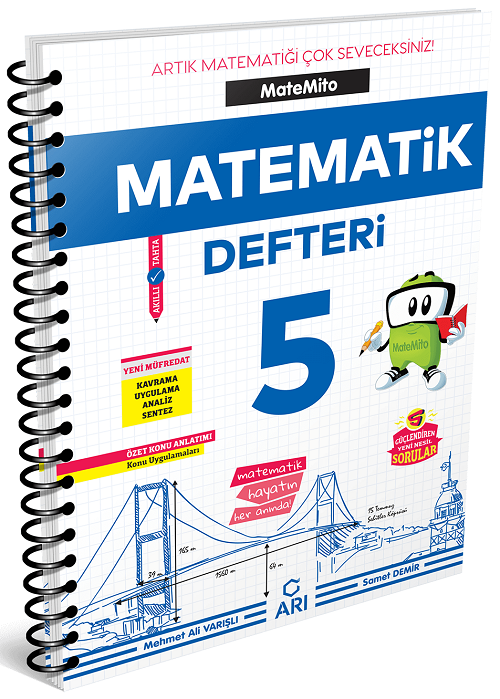 Arı Yayınları 5. Sınıf Matemito Akıllı Matematik Defteri Arı Yayınları