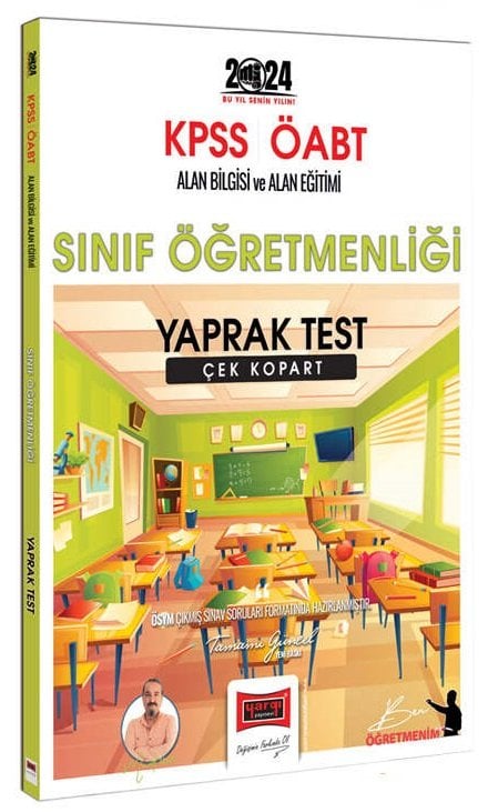 Yargı 2024 ÖABT Sınıf Öğretmenliği Yaprak Test Çek Kopart - Murat Selvi Yargı Yayınları