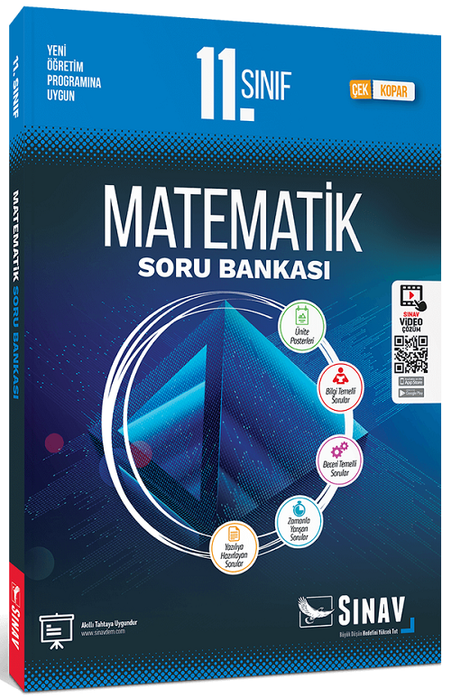 Sınav 11. Sınıf Matematik Soru Bankası Sınav Yayınları