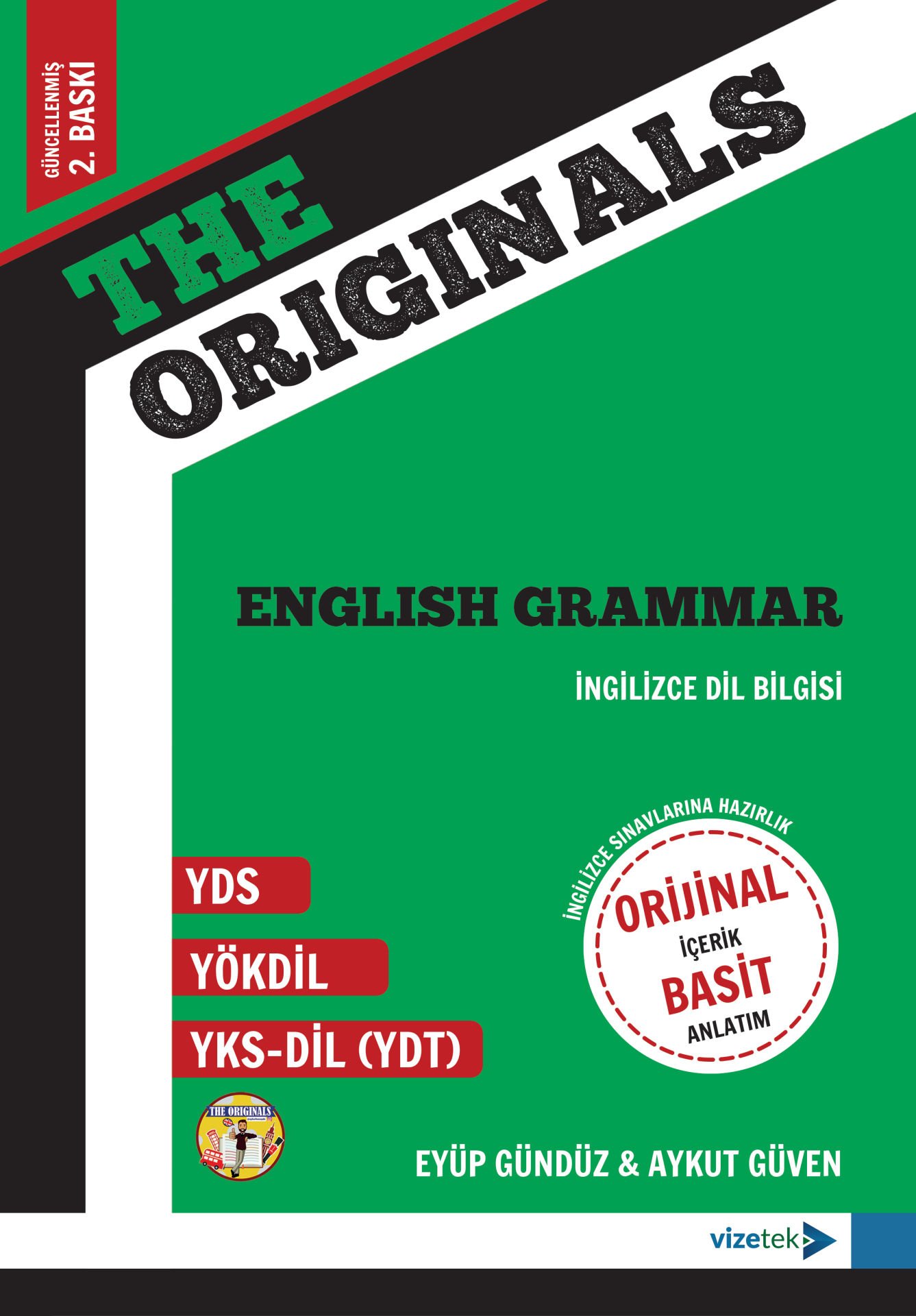 Vizetek The Originals English Grammar, İngilizce Dil Bilgisi Vizetek Yayıncılık