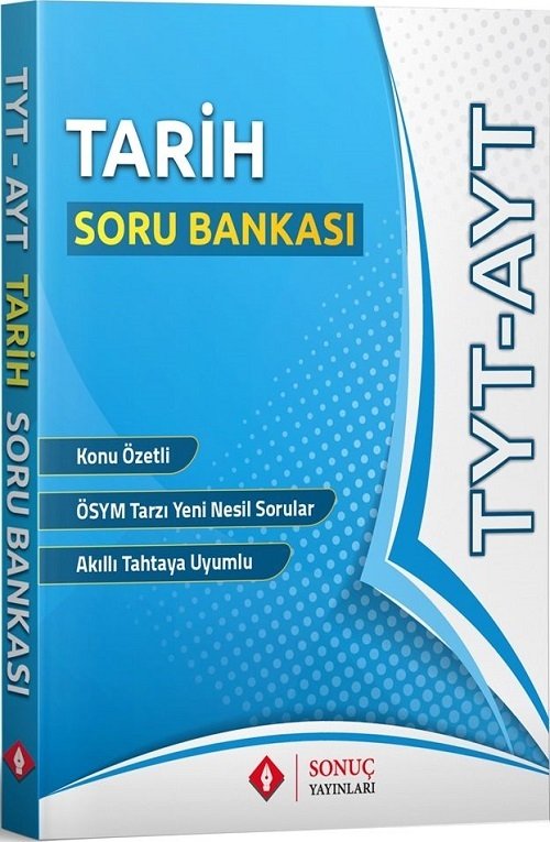 Sonuç YKS TYT AYT Tarih Soru Bankası Sonuç Yayınları