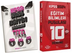 CBA Yayınları + İndeks 2024 KPSS Eğitim Bilimleri 10+3 Deneme 4 lü Set CBA + İndeks Akademi Yayınları