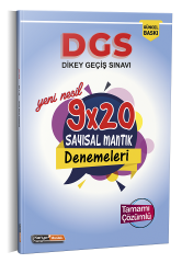 Kariyer Meslek DGS Sayısal Mantık 9x20 Deneme Kariyer Meslek Yayınları