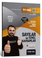 Marka 2024 YKS TYT MSÜ Sayılar ve Temel Kavramlar Konu Anlatımlı Video Ders Notu Marka Yayınları