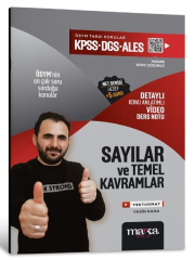 Marka 2024 KPSS DGS ALES Sayılar ve Temel Kavramlar Konu Anlatımlı Video Ders Notu Marka Yayınları