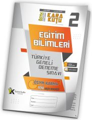 İnformal KPSS Eğitim Bilimleri Kara Kutu Türkiye Geneli Deneme 2. Kitapçık Dijital Çözümlü İnformal Yayınları