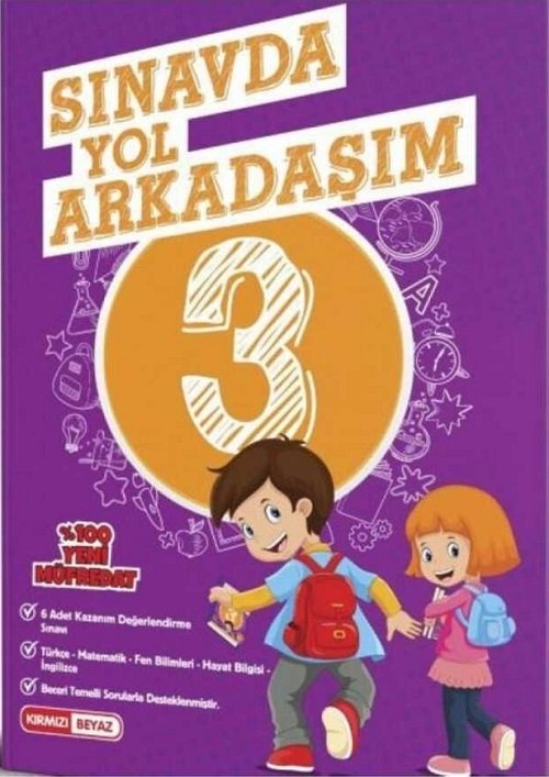 Kırmızı Beyaz 3. Sınıf Sınavda Yol Arkadaşım Kırmızı Beyaz Yayınları