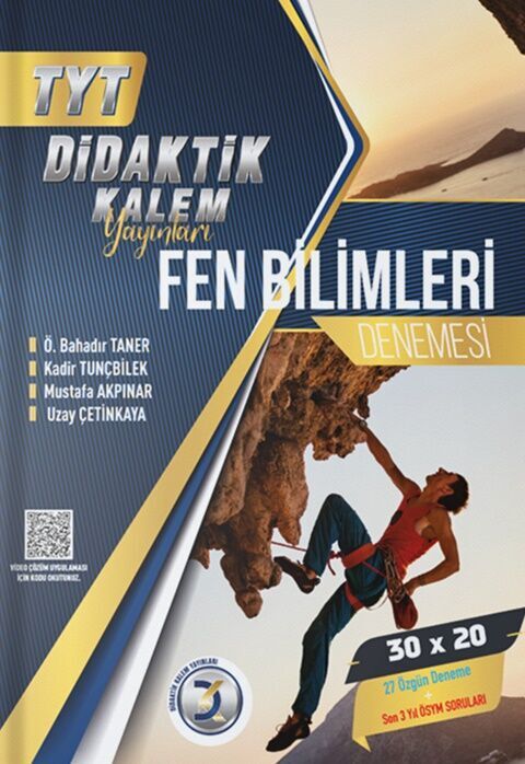 Didaktik Kalem YKT TYT Fen Bilimleri 30x20 Deneme Didaktik Kalem Yayınları