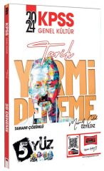 Yargı 2024 KPSS Tarih 5Yüz 20 Deneme Çözümlü - Mehmet Celal Özyıldız Yargı Yayınları