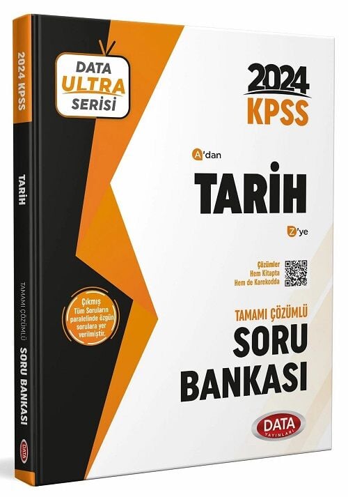 Data 2024 KPSS Tarih Ultra Serisi Soru Bankası Çözümlü Data Yayınları
