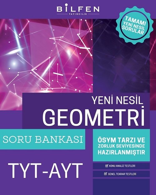 Bilfen YKS TYT AYT Geometri Yeni Nesil Soru Bankası Bilfen Yayıncılık