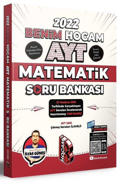 SÜPER FİYAT Benim Hocam 2022 YKS AYT Matematik Soru Bankası - İlyas Güneş Benim Hocam Yayınları