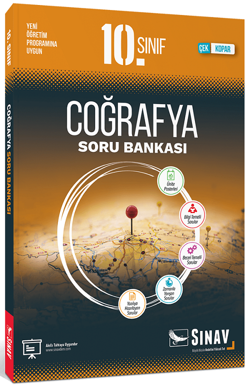 Sınav 10. Sınıf Coğrafya Soru Bankası Sınav Yayınları