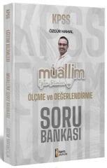 İsem 2024 KPSS Eğitim Bilimleri Muallim Ölçme ve Değerlendirme Soru Bankası - Özgür Hamal İsem Yayınları