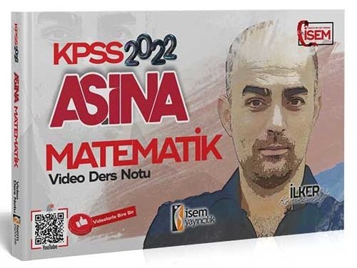 SÜPER FİYAT İsem 2022 KPSS Matematik Aşina Video Ders Notu - İlker Karabulut İsem Yayınları