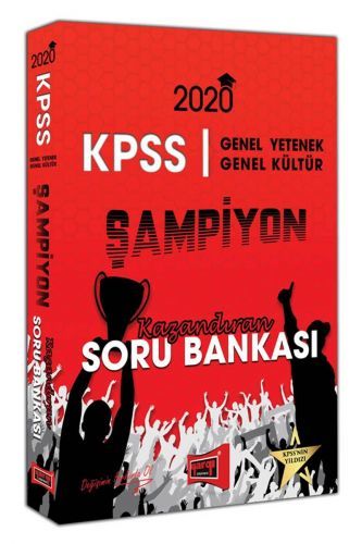 Yargı 2020 KPSS Genel Yetenek Genel Kültür ŞAMPİYON Kazandıran Soru Bankası Yargı Yayınları