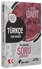 Özdil Akademi ÖABT Türkçe Öğretmenliği Soru Bankası Çözümlü - Yekta Özdil Özdil Akademi Yayınları