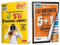 SÜPER FİYAT Lider + Paragon ÖABT Lise Matematik 5+5 Deneme 2 li Set Lider + Paragon Sınav Yayınları