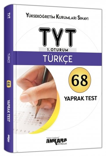 Ankara Yayıncılık YKS TYT Türkçe 68 Yaprak Test Ankara Yayıncılık