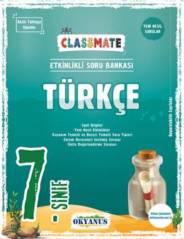 Okyanus 7. Sınıf Türkçe Classmate Soru Bankası Okyanus Yayınları