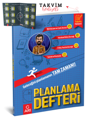 Arı Yayınları YKS TYT AYT Planlama Defteri Arı Yayınları