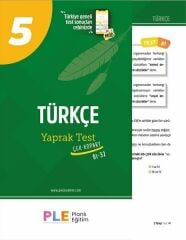 Birey PLE 5. Sınıf Türkçe 32 Yaprak Test Birey Yayınları