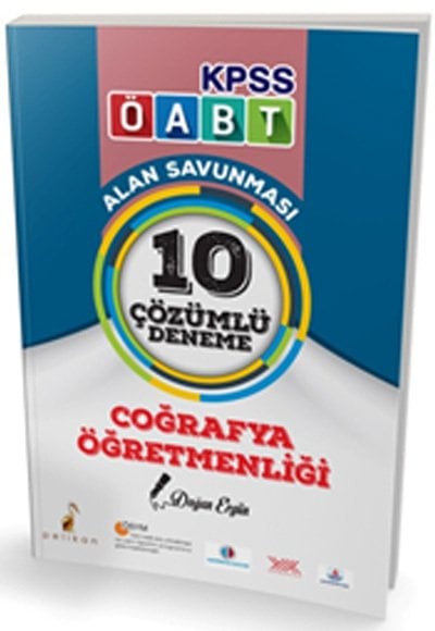 Pelikan ÖABT Coğrafya Öğretmenliği 10 Çözümlü Deneme Pelikan Yayınları