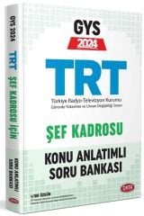 Data 2024 GYS TRT Şef Kadrosu Konu Anlatımlı Soru Bankası Görevde Yükselme Data Yayınları