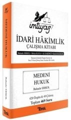 Temsil İdari Hakimlik İMTİYAZ Medeni Hukuk Çalışma Kitabı - Bahadır Erkol Temsil Yayınları