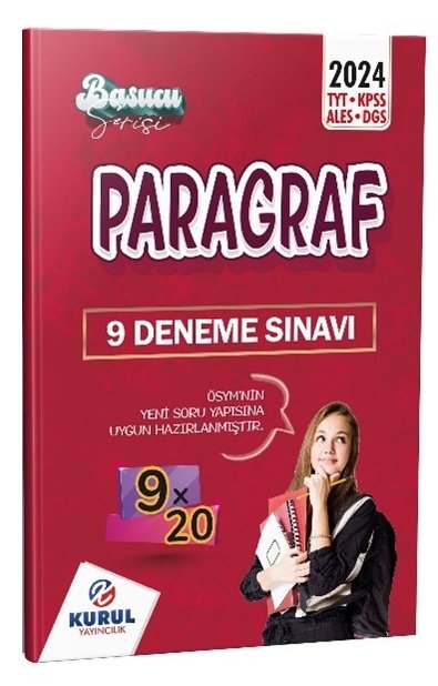 Kurul 2024 TYT KPSS ALES DGS Paragraf Başucu Serisi 9x20 Deneme Çözümlü Kurul Yayıncılık