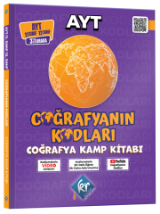KR Akademi YKS AYT 11. ve 12. Sınıf Coğrafyanın Kodları Kamp Kitabı KR Akademi Yayınları