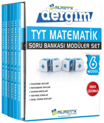 SÜPER FİYAT Milimetrik YKS TYT Matematik Soru Bankası 6 lı Modüler Set Milimetrik Yayınları